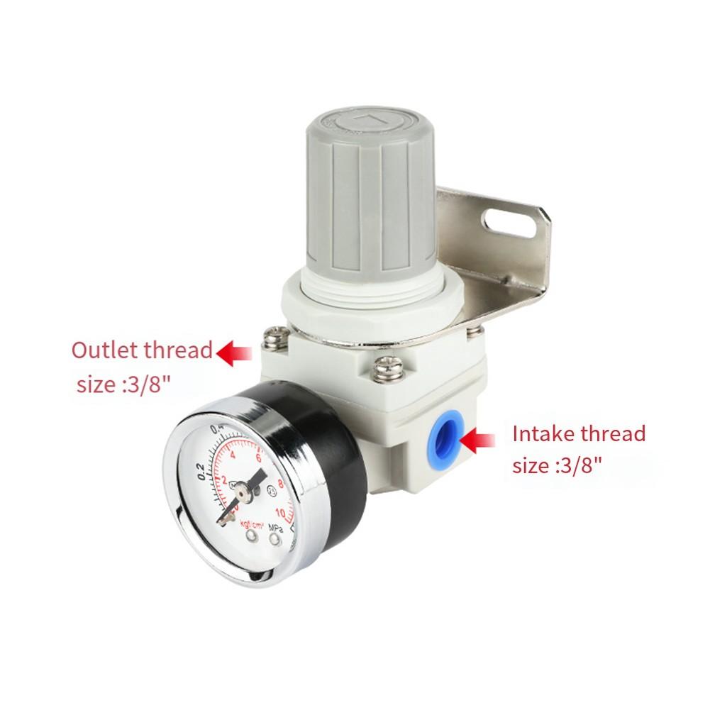 Standard Size Compatible Air Pressure Regulator for Easy Integration