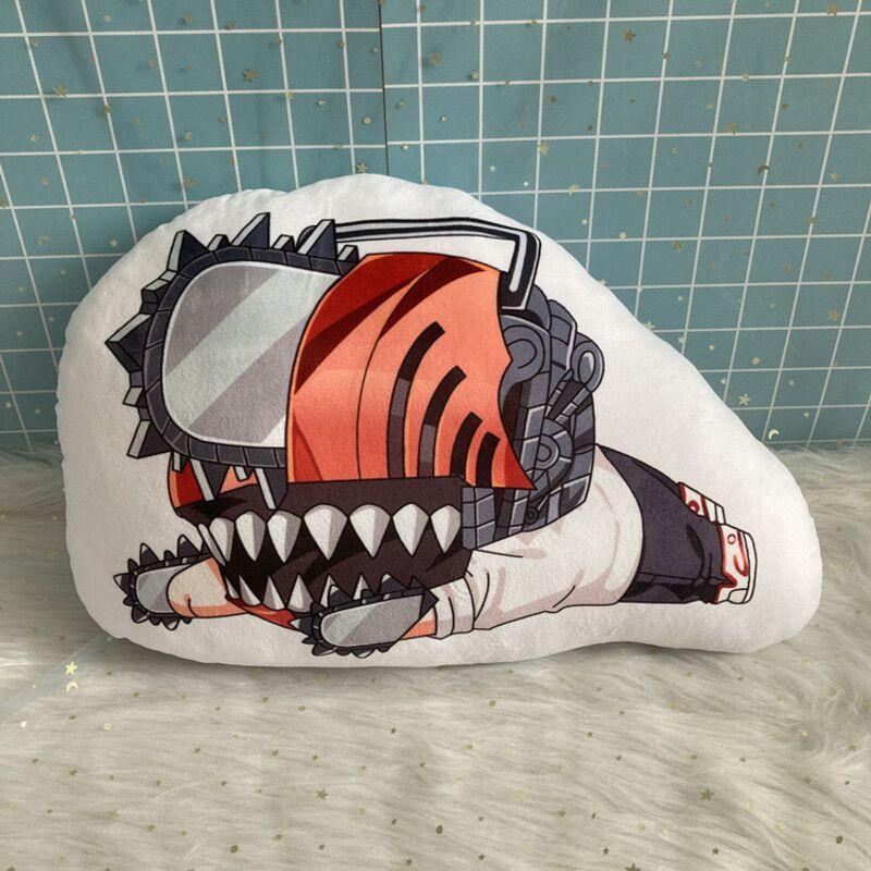 

Мужская подвеска-бензопила Дэнджи Макима Пауэр Плюшевая игрушка-подушка Брелок Детский подарок Рождество Denji,10cm/3.9in