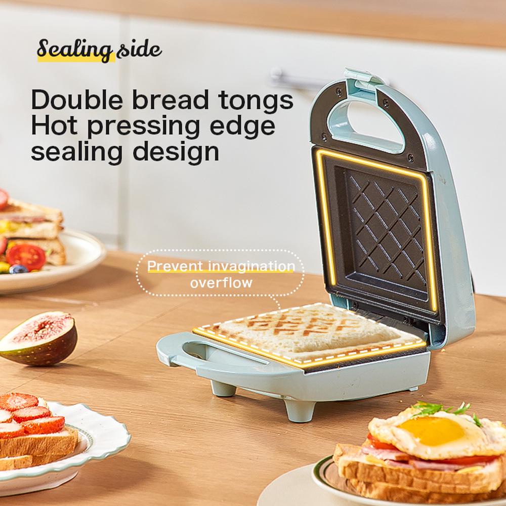 Electric Sandwich & Waffle Maker Toaster Press for Breakfast