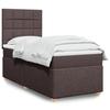 VidaXL Slat Bed Base with Mattress Dark Brown 100x200 Cm 3293494