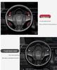 T-Carbon Carbon Fiber Shift Paddles for Honda Fit Vezel - Extended Steering Wheel Mod.