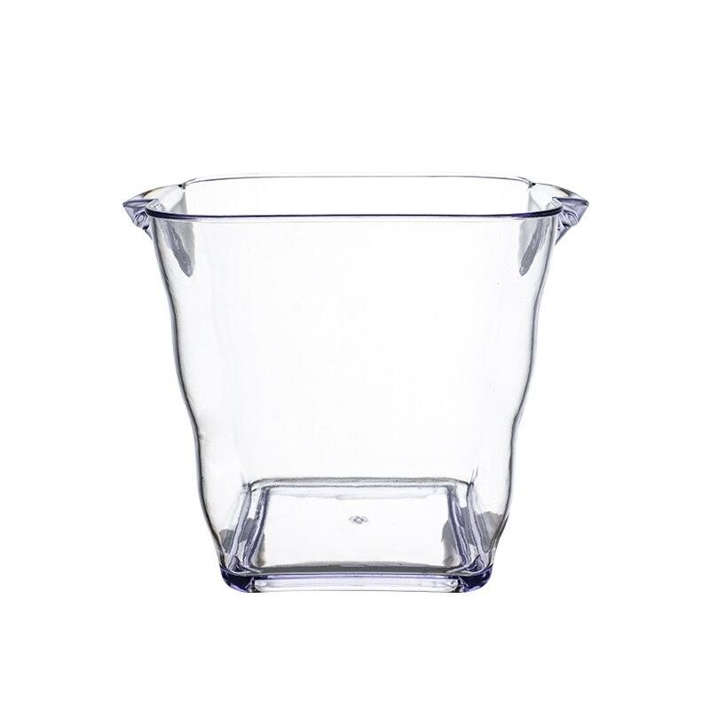 Commercial Ice Bucket KTV Ice Bucket Champagne Ice Bucket Ice Bucket Plastic Acrylic Ice Bucket Refrigerators | Ice Bucket and Clamps
