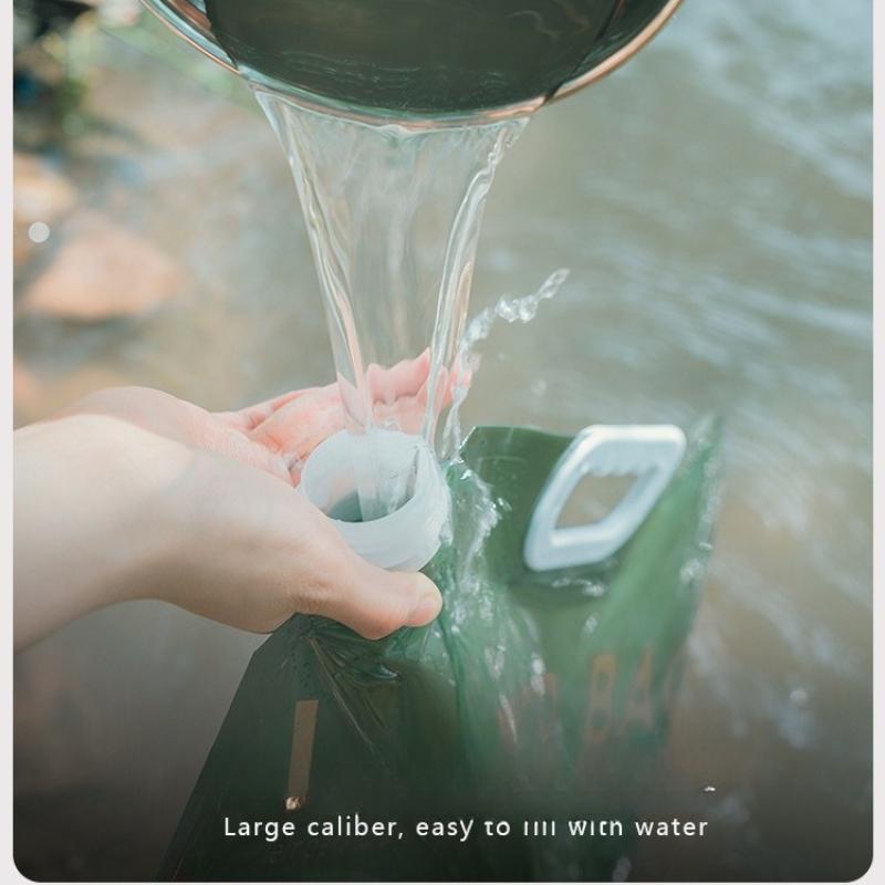 Outdoor Portable Folding Water Bag – Large-Capacity Flexible Water Storage Bladder for Hiking, Travel, and Camping