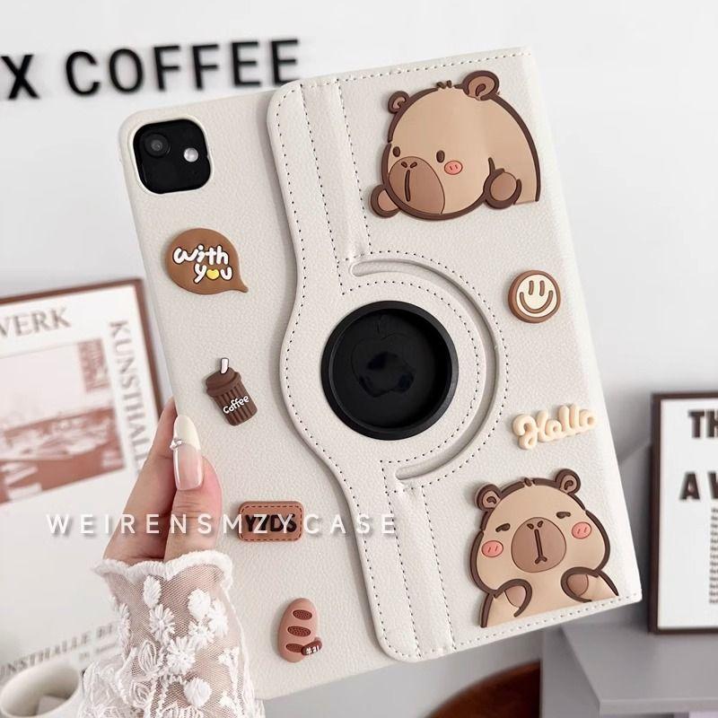 Rotating Leather Case Suitable for iPad 9/8/7 Protective Case 10.2-inch Apple Air654 Tablet 11