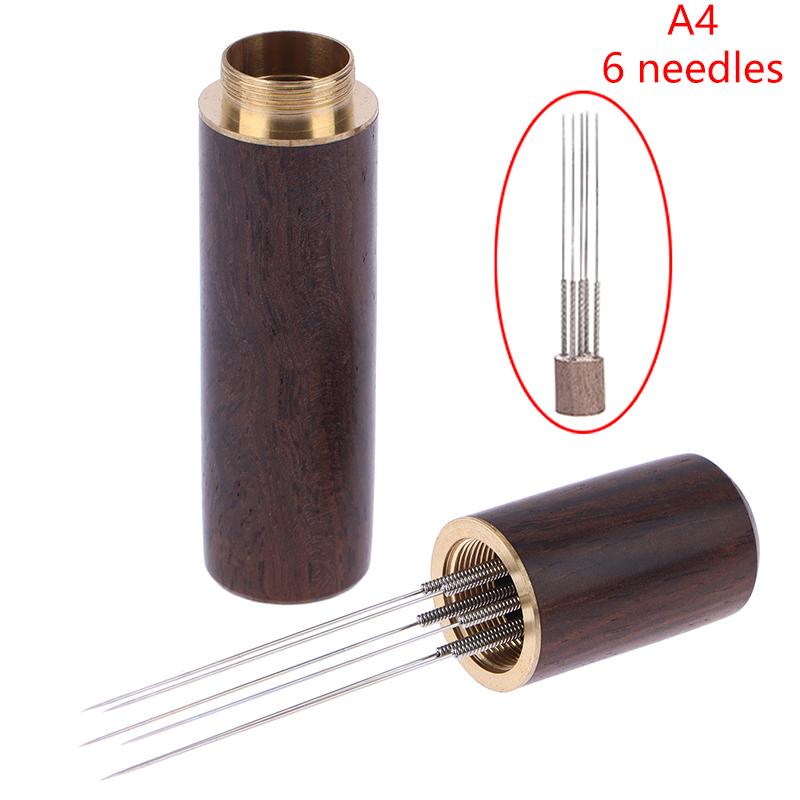 

Игла-дистрибьютор для размешивания кофе эспрессо, инструмент для трамбовки кофейного порошка из нержавеющей стали, аксессуары для бариста