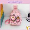 Adorable Cartoon Children's Backpack Trendy Nylon Crossbody Bag For Boys And Girls