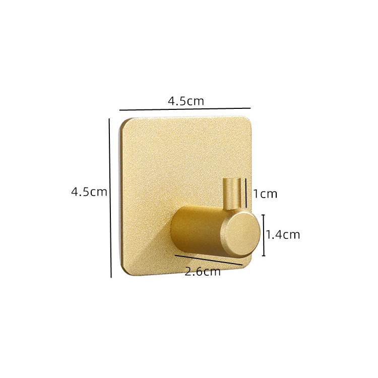 

Крючки самоклеящиеся из алюминиевого сплава, липкий настенный дверной крючок, вешалка для халата, кухонного полотенца, нержавеющая вешалка для полотенец, вешалка для одежды, пальто