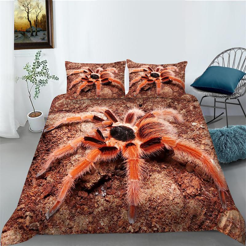 Povlak na přikrývku Oblek proti hmyzu Domácí Povlečení s povlakem na polštář 3D Povlak na přikrývku King Size Povlečení Dětská sada postelí pro dospělé