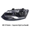 Volkswagen Polo Hatchback Headlight Assembly (2011-2016 Models)