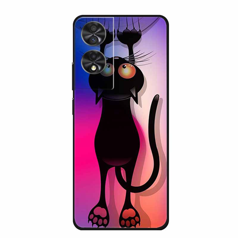 Do etui TCL 505 502 Luksusowe miękkie silikonowe etui na telefon z TPU Tylna okładka dla TCL505 TCL502 Kreskówkowe Ochronne Odporne na wstrząsy Urocze Fundas