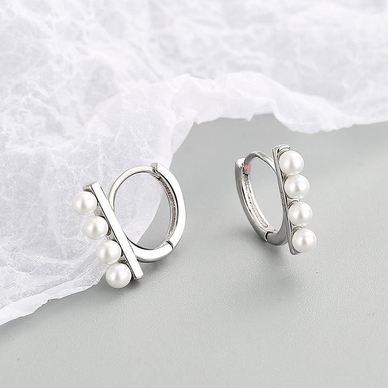 Cercei cu perle sintetice din aliaj de cupru Lindon Cercei cu picătură pentru femei Cadouri de petrecere de nuntă