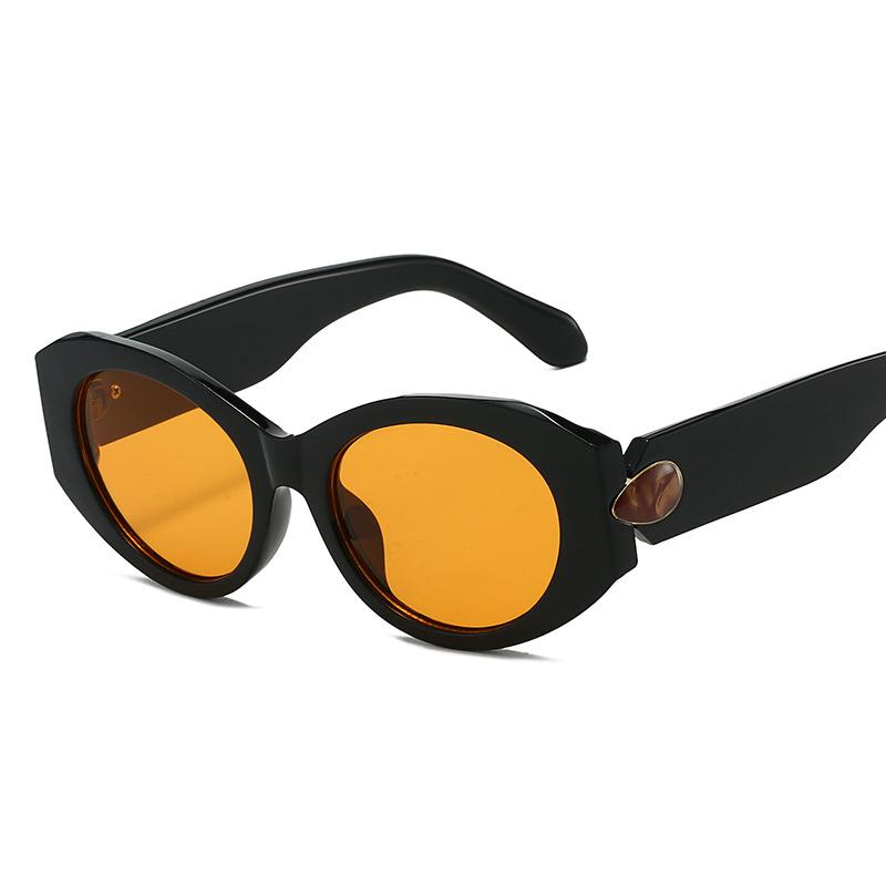 Vintage Round Sunglasses for Women Men Circular Sun Glasses Female Oval Eyewear for Male Female Eyeglasses