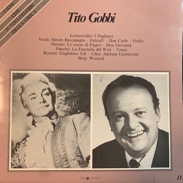 

LP Record TITO GOBBI - Tito Gobbi MEL661 Melodram 1984 Italy Classical Used