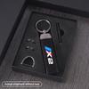 M Sport Styling Leather Car Emblem Keychain Accessories for Bmw M Performance G30 G32 3 4 5 7 M3 M4 M5 X1 X3 X5 X6 X4 X7 E61 E60 kycp51