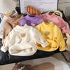 Kinder Fleece-gefüttertes Funktionsunterhemd, Unisex, Herbst/Winter, Halber Stehkragen