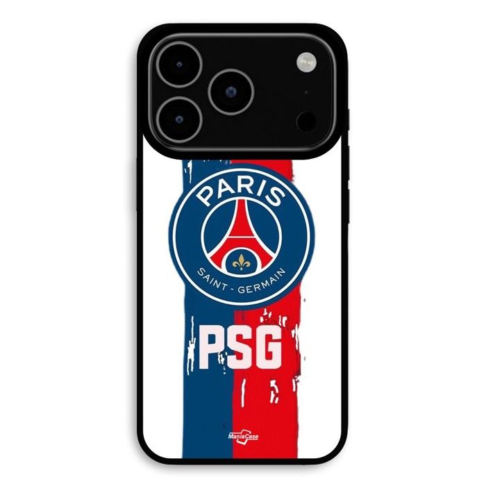 Coque Pour iPhone 17 Pro PSG logo fond blanc Maniacase