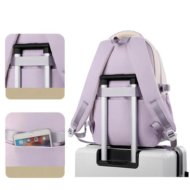 Ice Cream Pendant Primary School Backpack 1-6 Grade Cute Colorful School Bag for Girls Waterproof Large Capacity Schoolbags