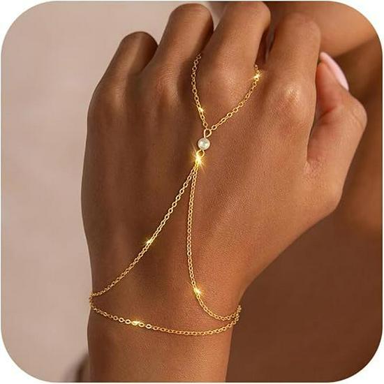 High-End Minimalist Multi-layer Finger Bracelet Set – European & American Style