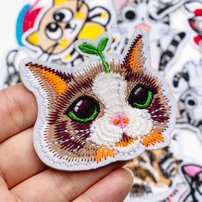 Computer Embroidery Stickers, Cute Cartoon Patches, Adorable Animal Badges, Clothing Accessories, DIY Embroidery Fabric Patches