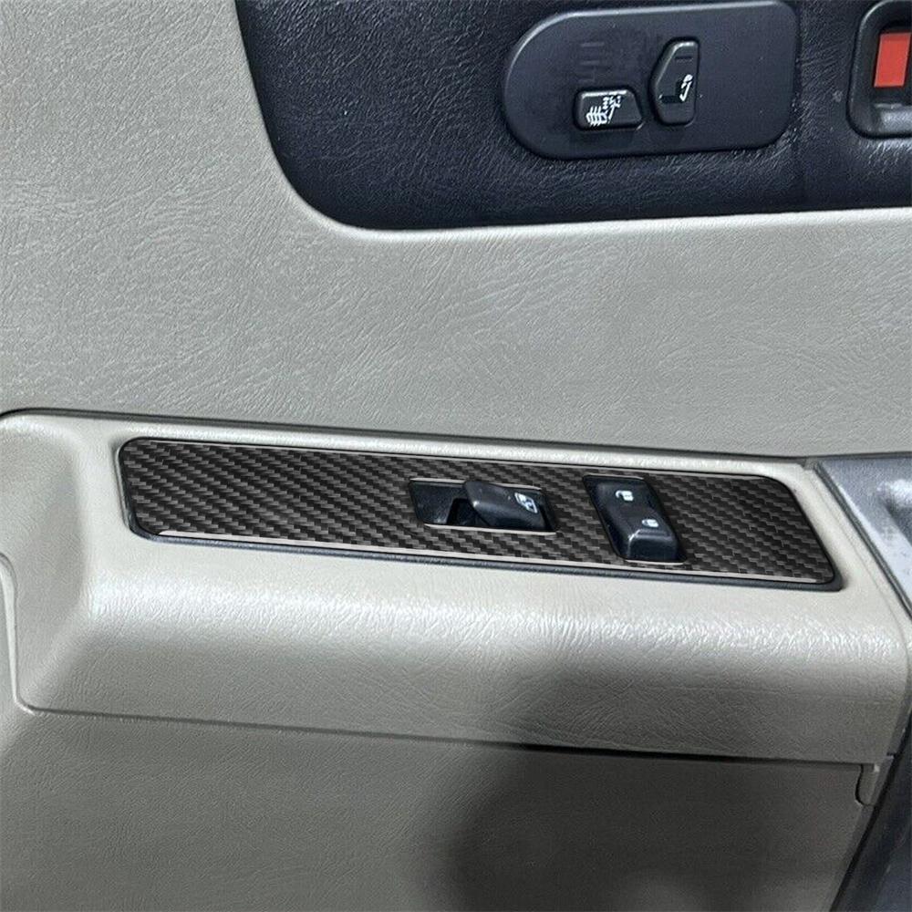 Car Interior Window Lift Switch Panel Cover Trim Kit For Hummer H2 2003-2007 LHD