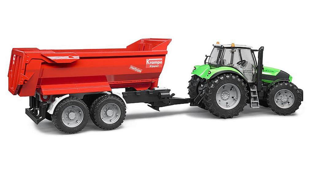 Bruder Krampe Half Pipe Trailer BR02225