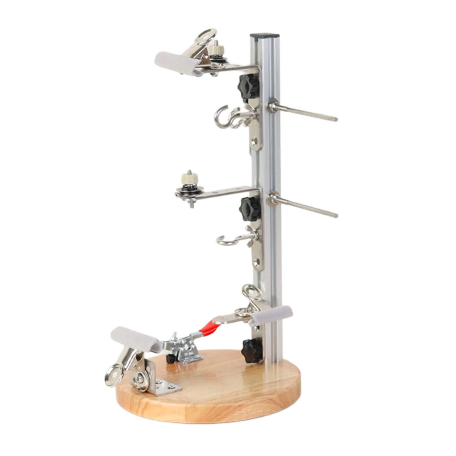 

Регулируемый деревянный станок для браслетов для ручного вязания и проектов из паракорда. Принадлежности для браслетов, ожерелий и подвесок в машину.