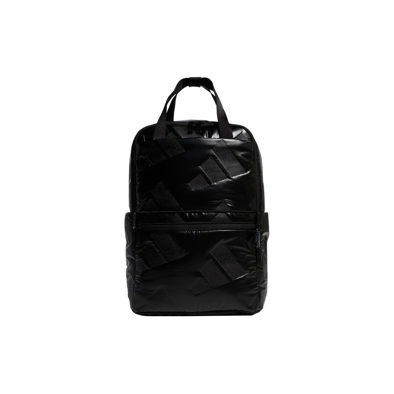 

Adidas All Over Logo Recycled Material Backpack Regular Unisex Couple Unisex Backpack Black H30371 Black