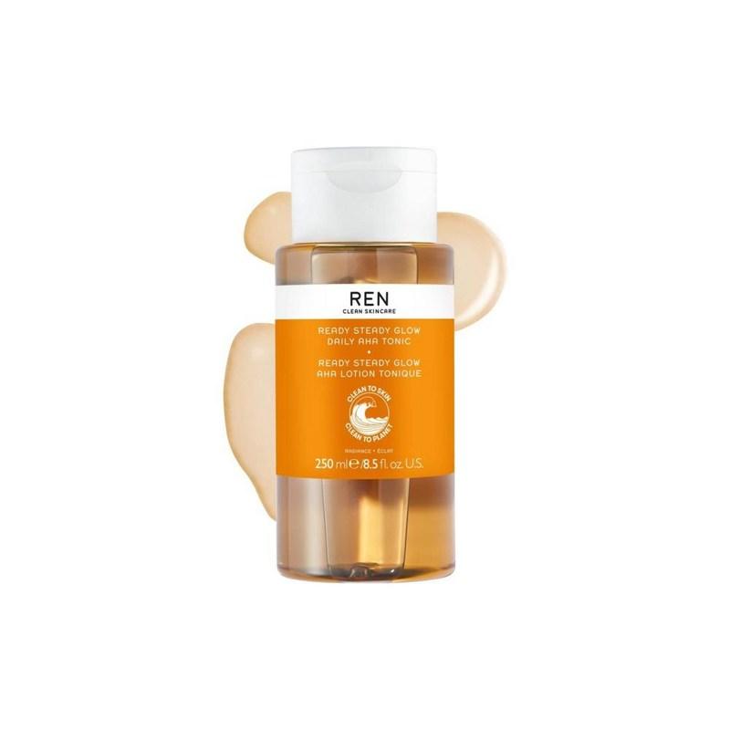 REN Clean Skincare Glow Tonic 250ml, 1 pz