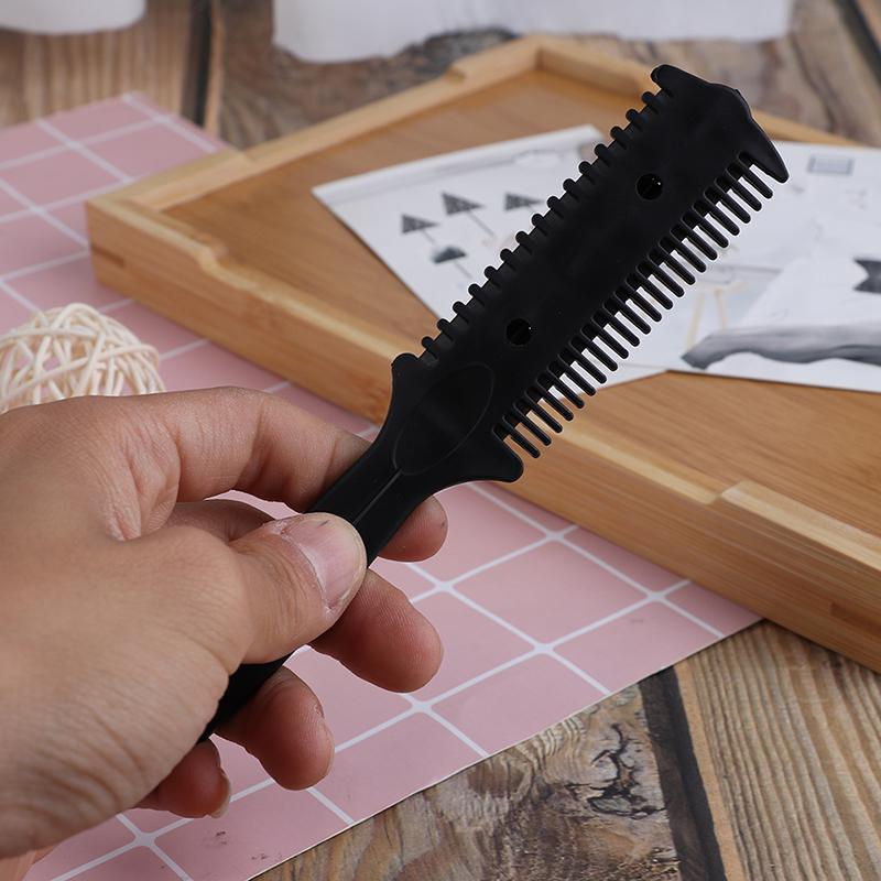 Barber Hair Comb Scissor Tools Bangs Brush Hairdressing Trimmers Thinning