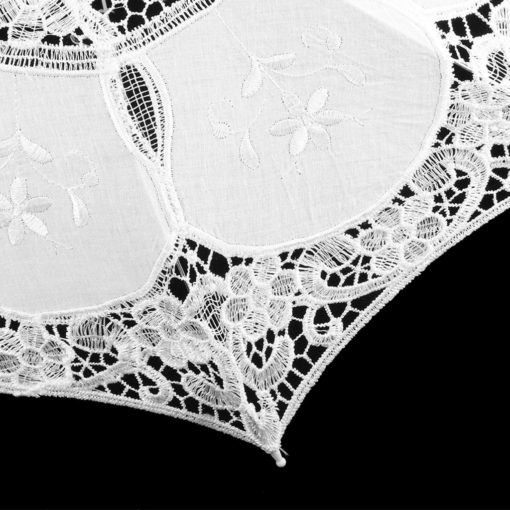 West   Bridal Lace Umbrella Parasol Banquet Stage Photography Prop Wedding Supplies