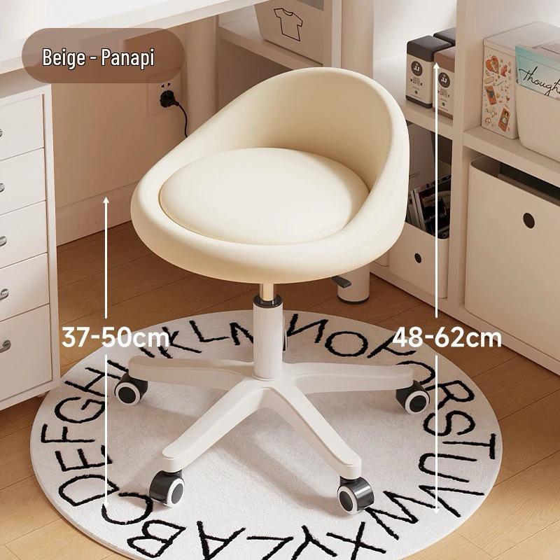 Modern Luxury Makeup Stool - Comfortable Bar & Nail Art Chair Adjustable
