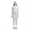 Li-Ning Outdoor CF Quick-Dry Cool Sun Protection Round Neck Short Sleeve T-Shirt Women tops Frost-Blue ATSW530-2