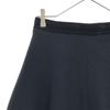 Unused Emporio Armani Midi Length Flare Skirt 42 Tag Attached Back Zip Women Used
