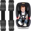2-Pack Anti-Escape Car Seat Straps for Kids - Child Seat Belt Clips Kids Safety Clips for Car Seat Security