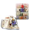 Soft Coral Velvet 7A Antibacterial Bath Towel Quick Dry Home Hotel Face Washcloth Set