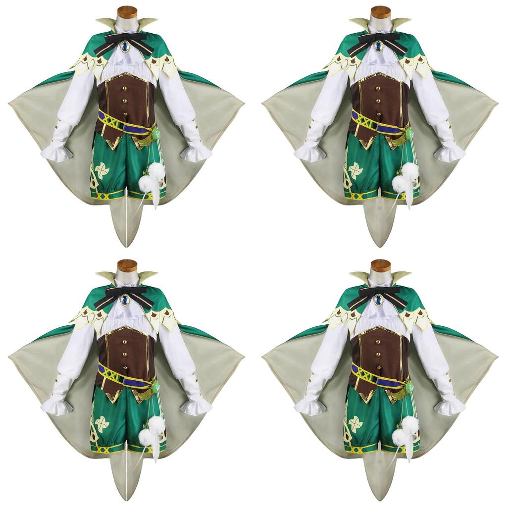 Beautifully Crafted Genshin Impact Venti Costume For Women Perfect For Halloween