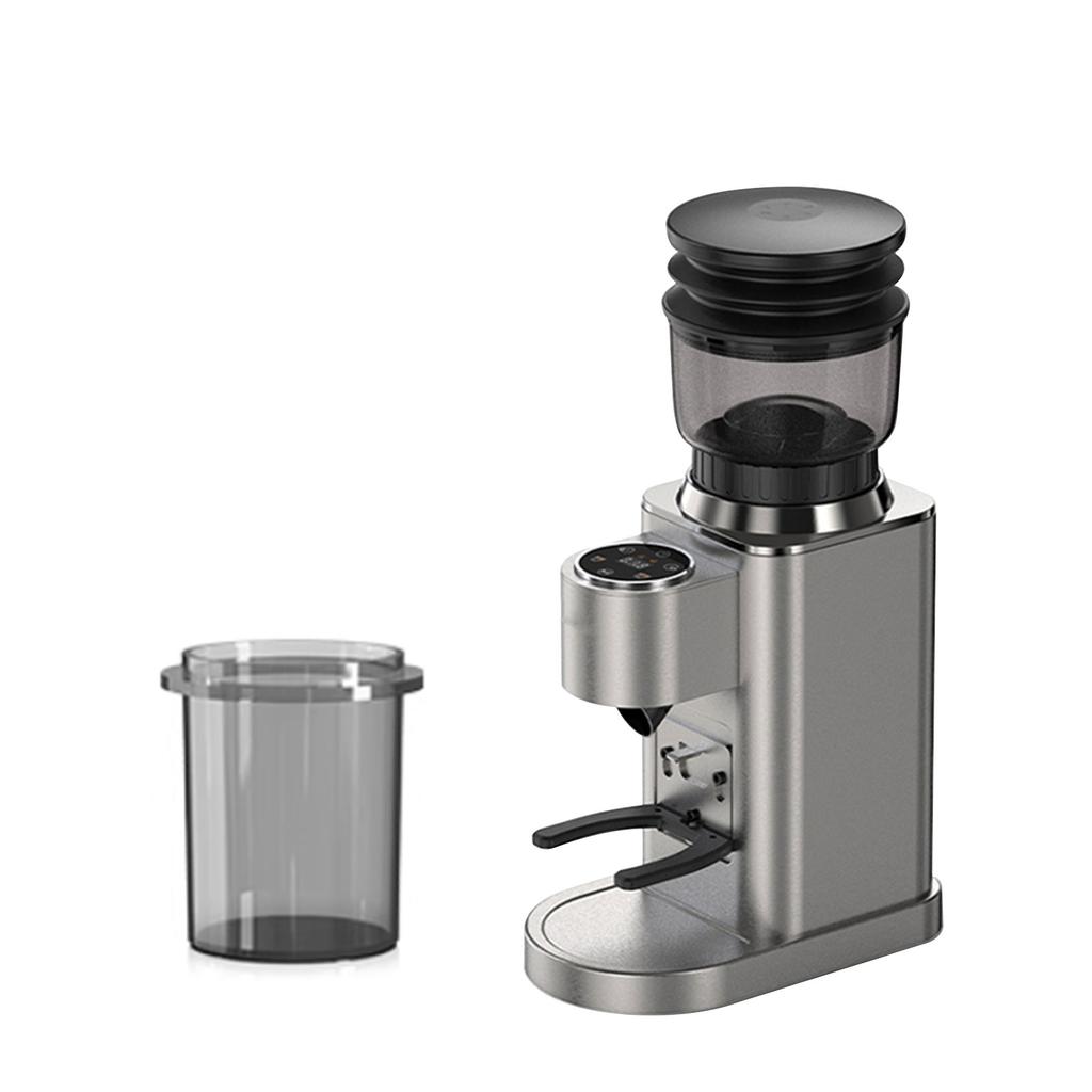 Automatic Portable Coffee Bean Grinder with 48 Precise Grind Settings Stainless Steel Home Use