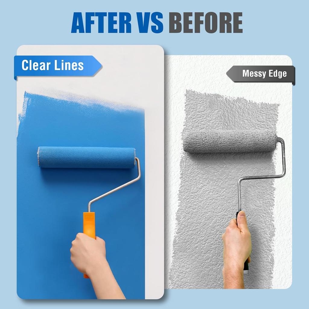 Blue Masking Tape, Decorative Grout Stickers, Protective Tape, Car Paint Masking, Furniture Paint, Colored Writable Tape