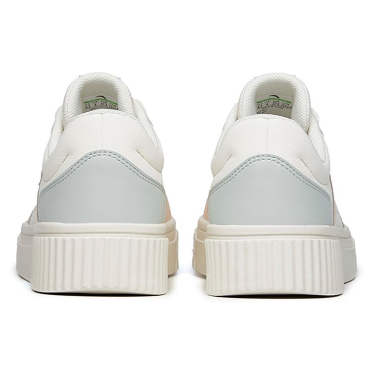 Anta Life Collection Cookie Shoes Synthetic Leather Platform Slip Resistant Abrasion Resistant Low top Skateboard Shoes 922358005-2
