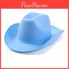 Felt Color Solid Cowboy Hat Sewing Girl Costume Crafting Role Supplies Playing