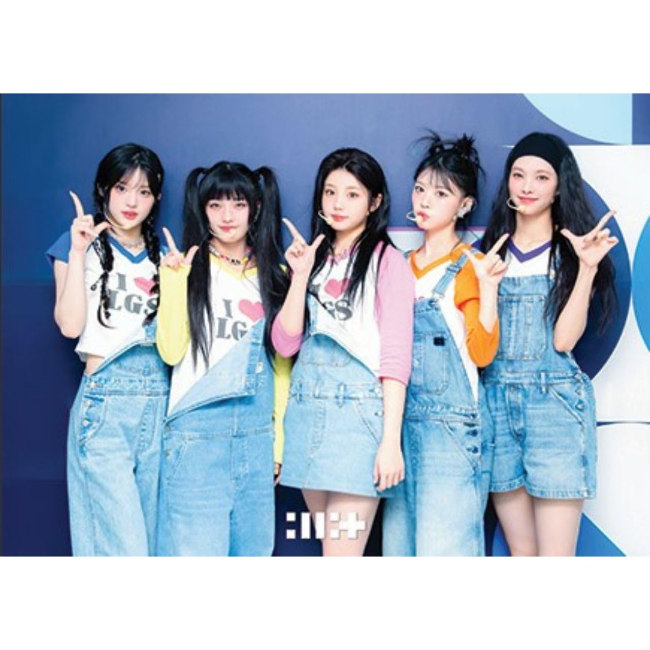 

poster set A3 size PosterSet ILLIT01 No-brand K-STAR 12-piece