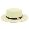 Hot-selling Women's Dome Fashion Top Hat Simple Vacation Beach Sun Protection Hat Versatile Sun Hat Straw Hat