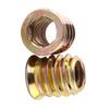 Wood Threaded Insert Nuts Zinc Plated Carbon Steel Furniture Nut (M8*15mm)