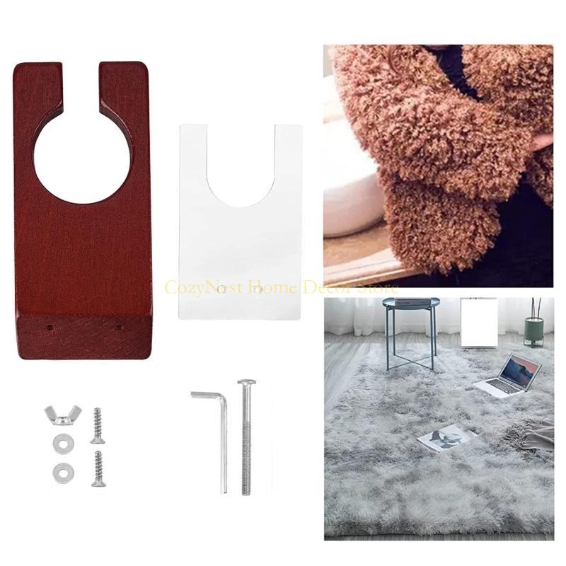 92MF Carpet Trimmer Holder Base Rug Tufting Shearing Guide Carpet Trimmer Holder Bracket Rug Tufting Shearing Guide Tool