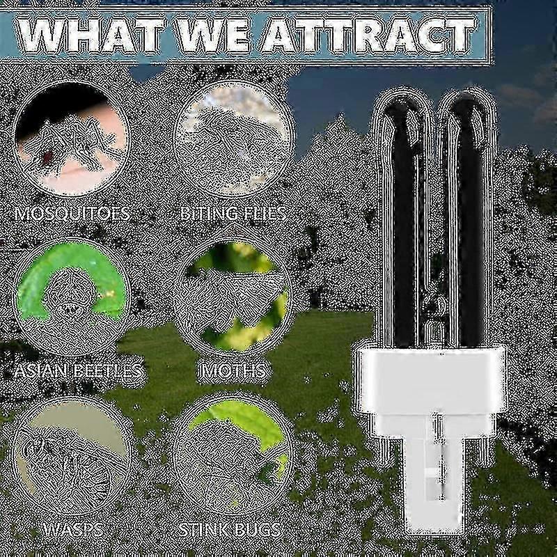 Pakke 41050 Erstatningspære til myggfanger for Dynatrap Dt1050 Dt1100 Dt1250, 7w Ultrafiolett Myggfanger