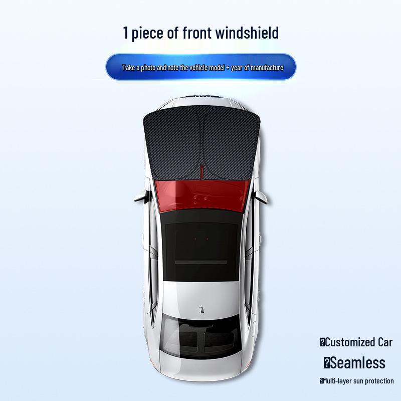 Tesla Model 3/Y Vollverdunkelungs-Sonnenschutz für Privatsphäre & Camping