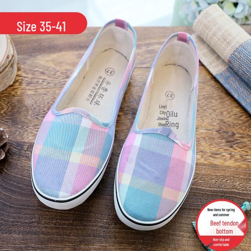 Women's Lightweight Non-slip Soft Sole Slip-on Shoes - Wear-resistant Spring/Summer Style
