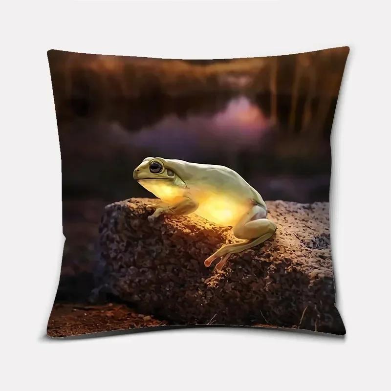 Animal Pillow Series Deer Penguin Fox Pillow bedroom Study Room Sofa restaurant seat balcony rocking chair pillow sleeve