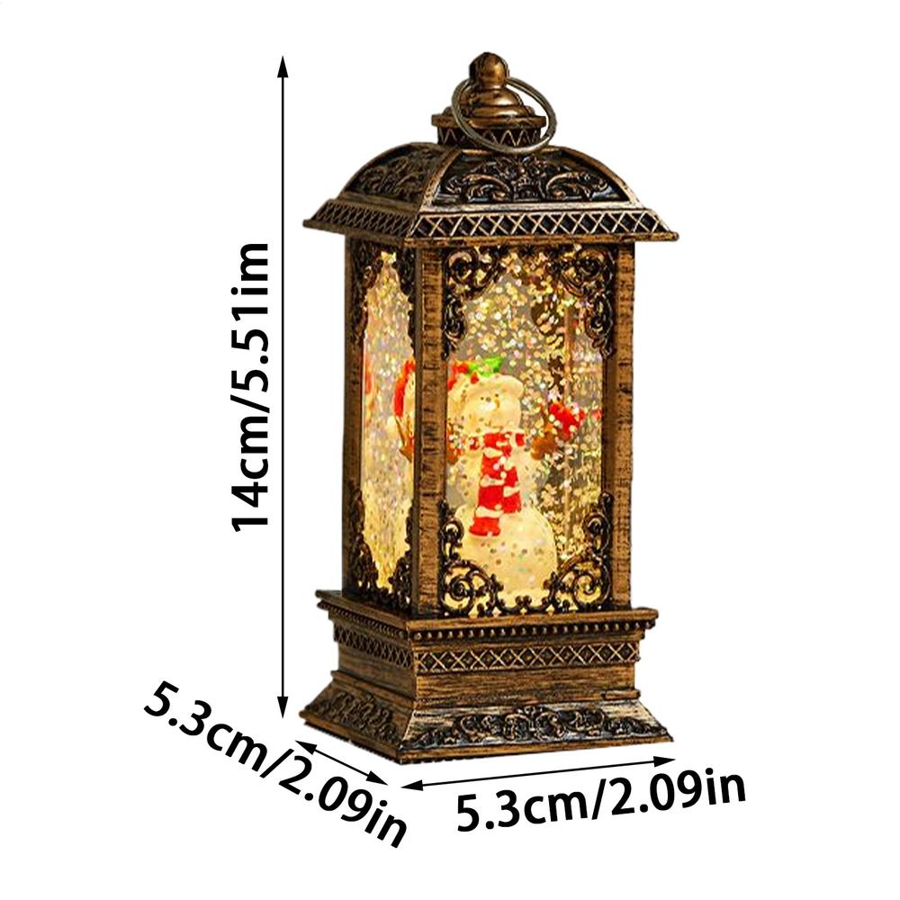 

Рождественский снежный шар украшение шестигранный конус центральный элемент рождественский снежный шар фонарь блестящий декор для друзей подростков взрослых