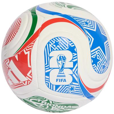 Adidas FIFA World Cup 26 Piłka Klubowa Trionda, Unisex biała Piłka nożna